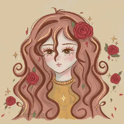 Rizos que brotan Rosas