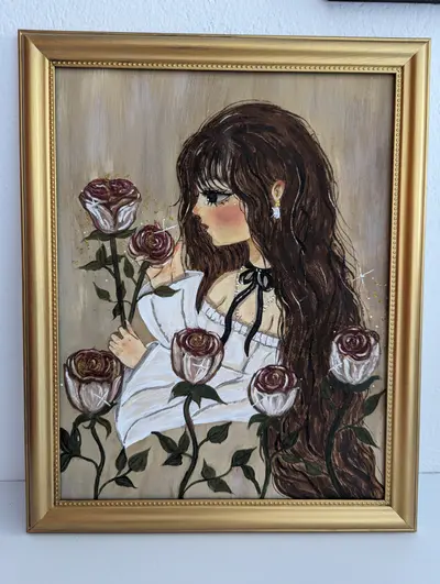 Contemplación floral